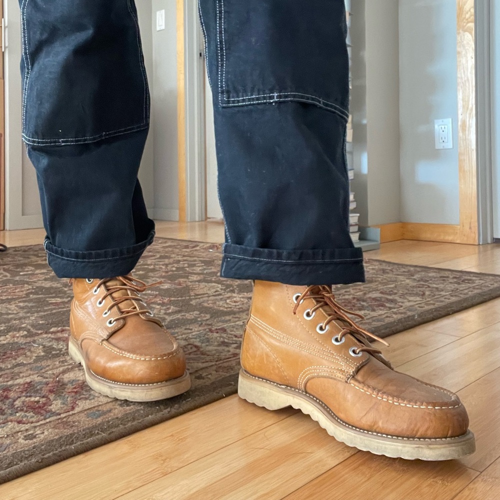 Brown Lace Up Boots - Red Wing similar